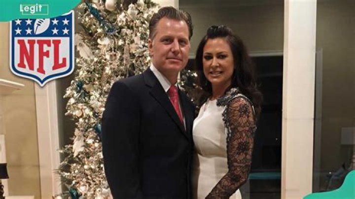 Matt Eberflus With His Wife Kelly On Their Wedding Day