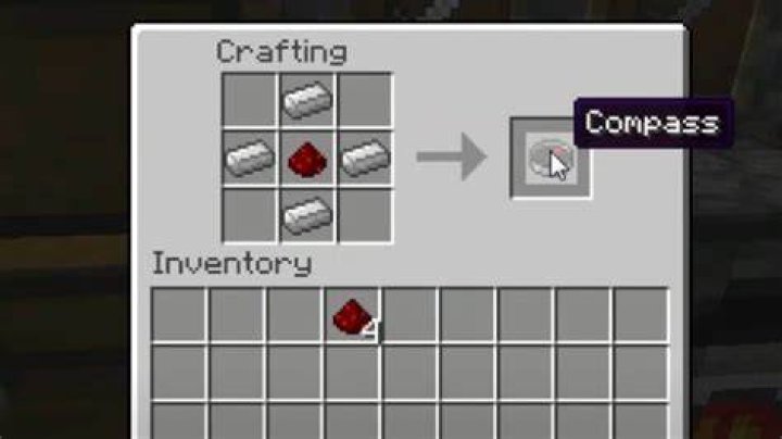 Minecraft Compass Crafting