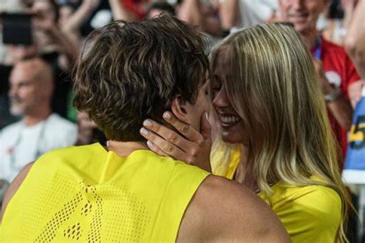 Mondo Duplantis With His Girlfriend