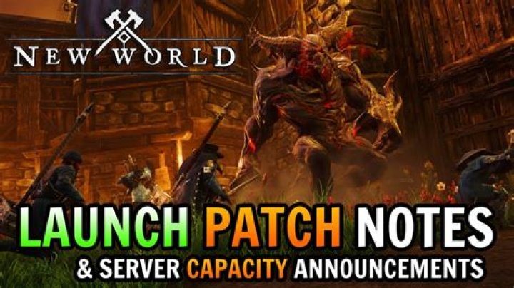 New World Launch Patch Notes