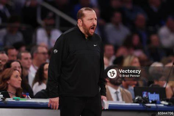 New York Knicks Head Coach Tom Thibodeau