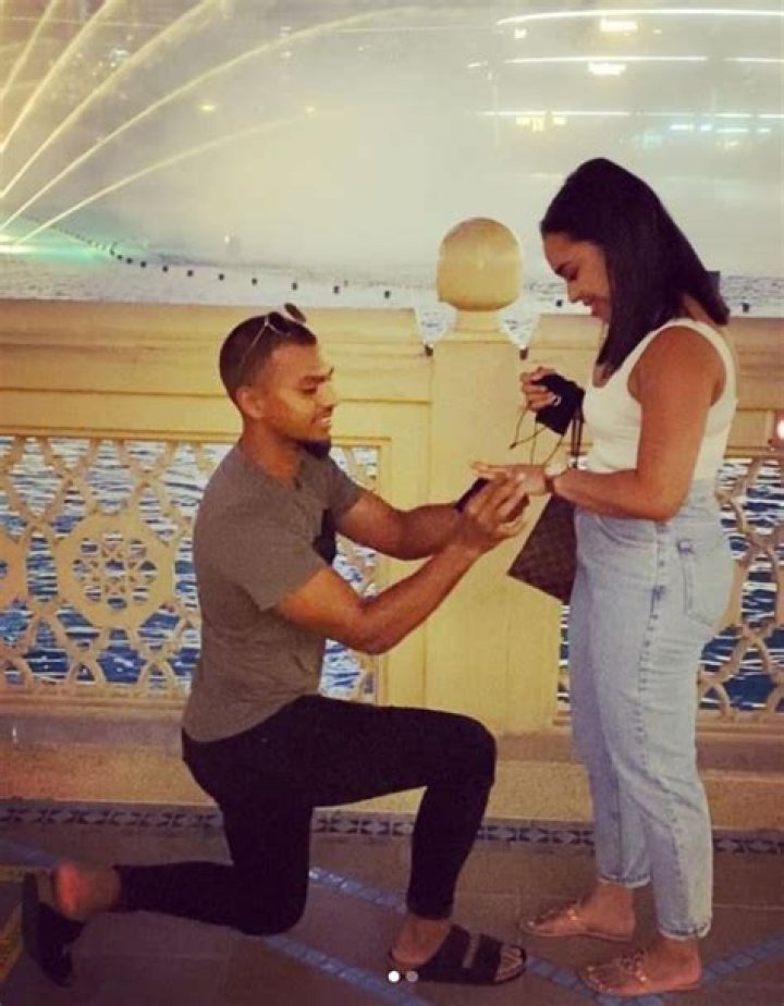 Nicholas Pooran proposed to Kathrina Miguel