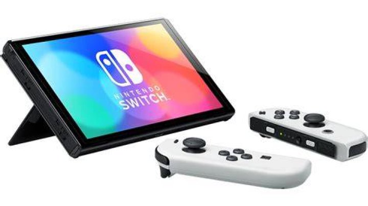 Nintendo Switch (OLED Model) Side View
