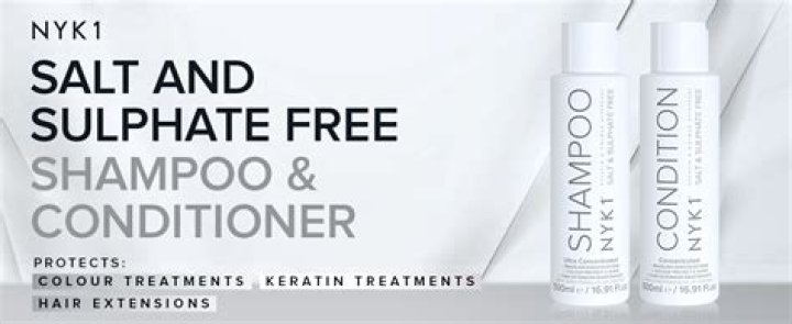 NYK1 SALK & SULPHATE FREE KERATIN AND COLOR AFTERCARE SHAMPOO & CONDITIONER