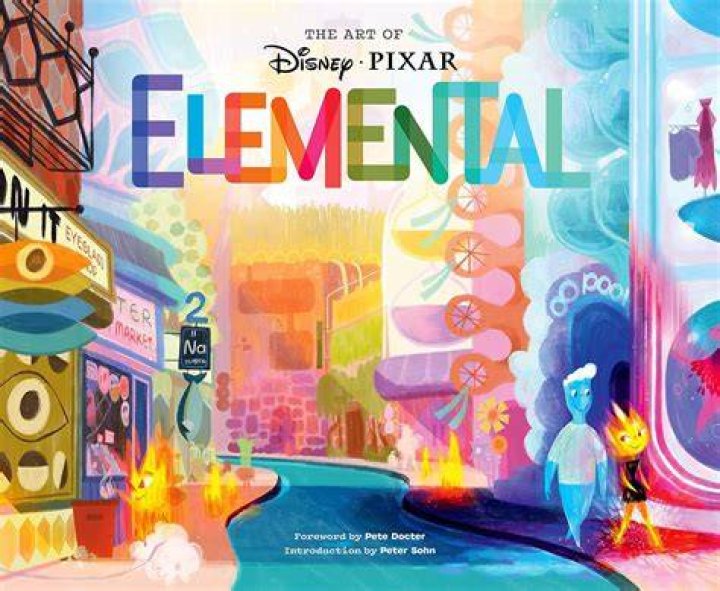 Pixar's Elemental Poster Previews Element City