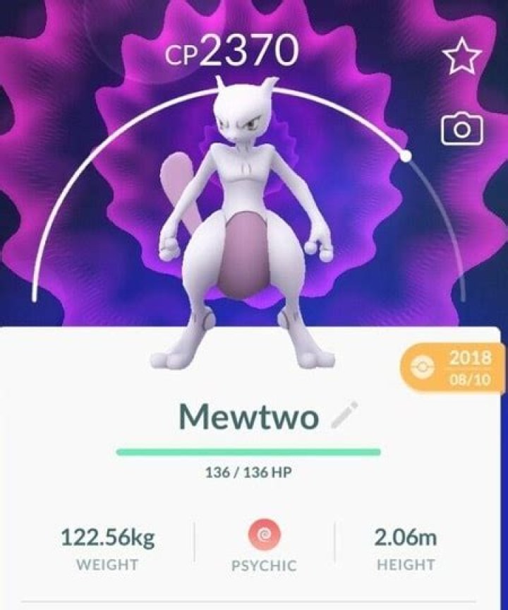 Pokemon Go Mewtwo Stats Pokemon Go Mewtwo Stats