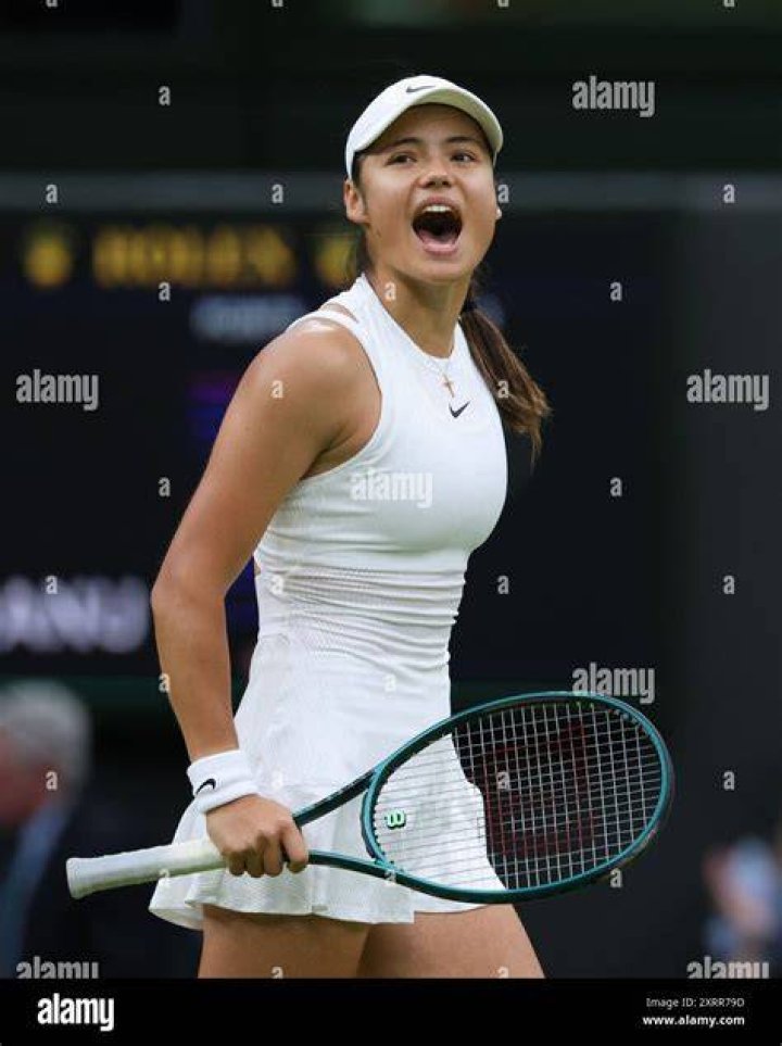 Professional Tennis Player Emma Raducanu