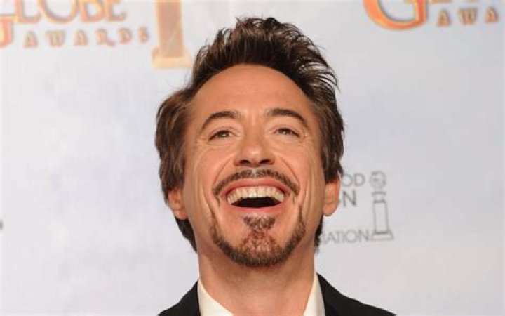 Robert Downey Jr smiling 