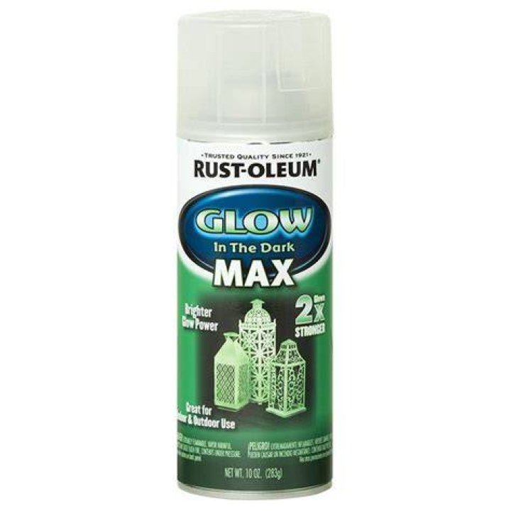 Rust-Oleum 278733 Glow in The Dark MAX