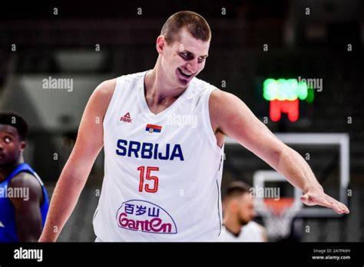 Serbian Professional Basketball Player Nikola Jović