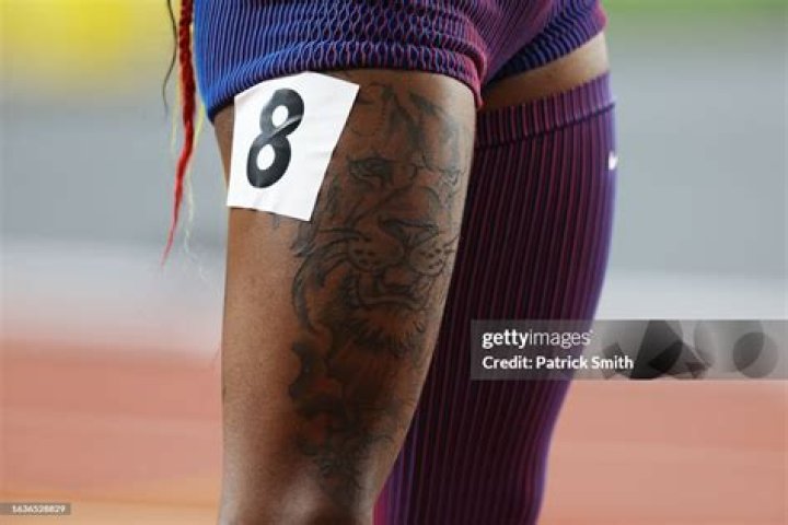 Sha Carri Richardson Tattoos
