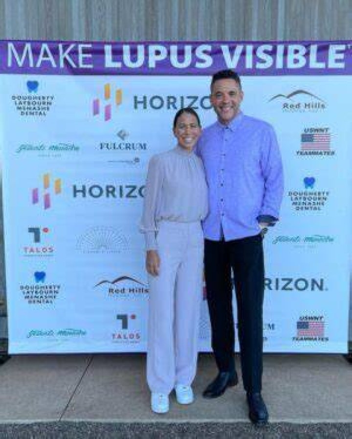 Shannon Boxx With Her Husband At The 3rd Annual Lupus Fundraiser