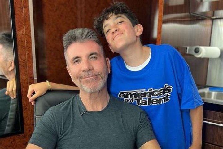 Simon Cowell & Son Eric At &lsquo;America&rsquo;s Got Talent&rsquo; Finale Photos