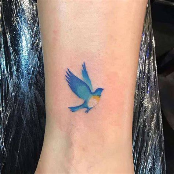 Small Bird Ankle Tattoos Artemis Tattoostudio