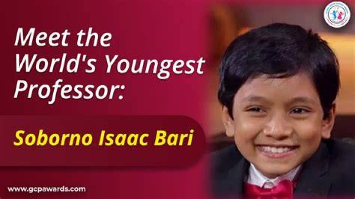 Soborno Isaac Bari Biography, Wiki, Age, Parents, Education, Photos & More 2 Soborno Isaac Bari Get Global Child Prodigy Award