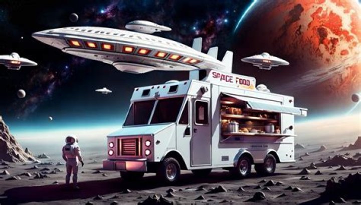 Space Food Truck Navigation