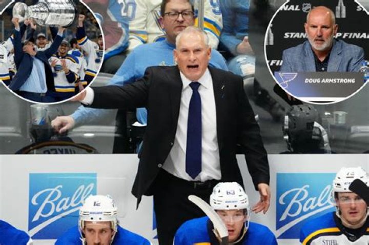 St. Louis Blues Coach Craig Berube