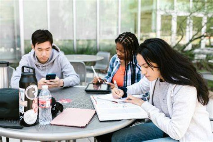 Students Studying