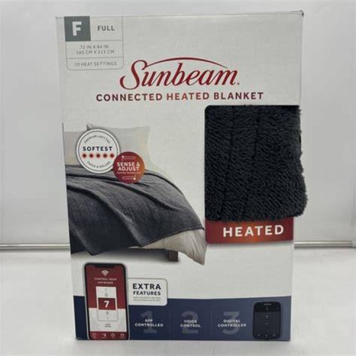 Sunbeam LoftTec Wi-Fi Connected Heated Blanket