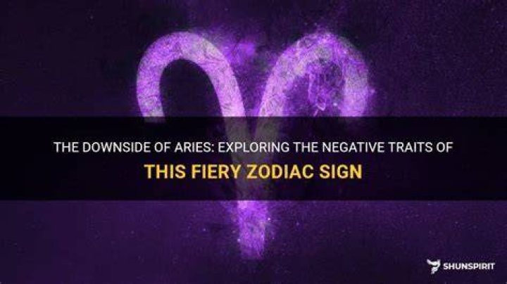 The Downside of an Aries And Taurus Relationship The Downside of an Aries And Taurus Relationship