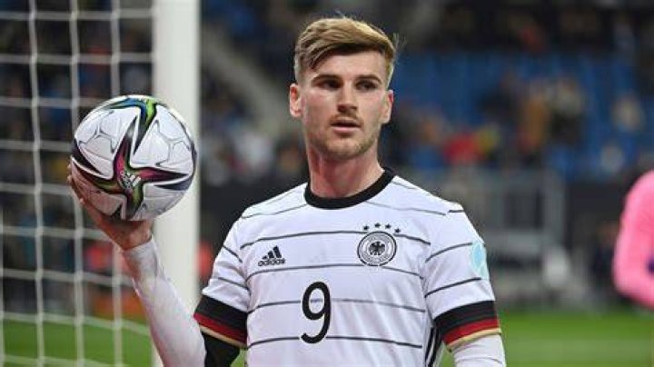 Timo Werner playing football
