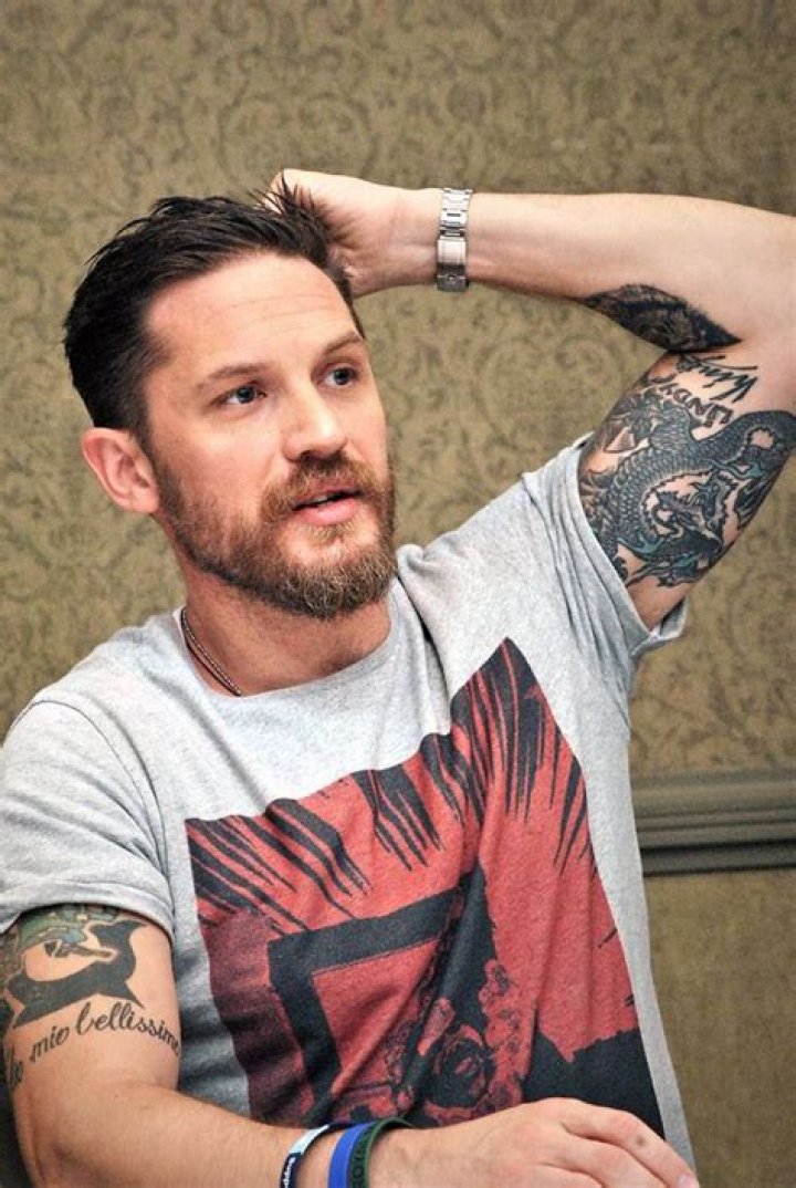 tom hardy raven tattoo