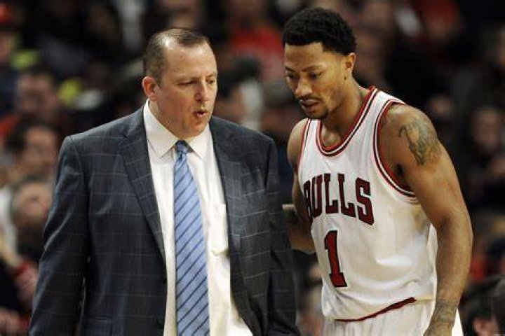 Tom Thibodeau Coaching A Bull 