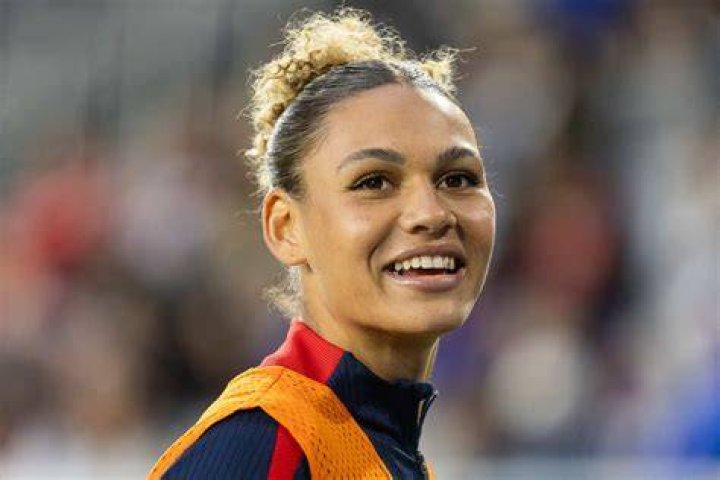 Trinity Rodman During A Game