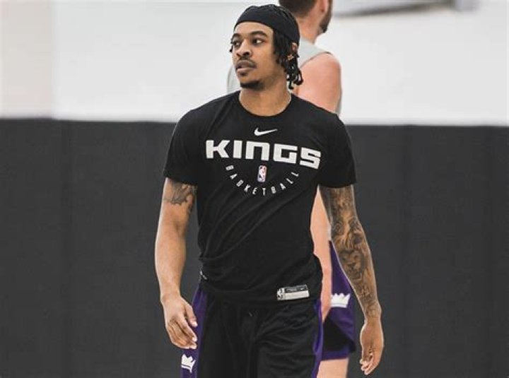 Tyler Wearing The Sacramento Kings Jersey