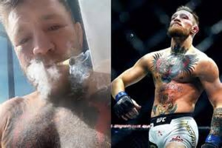 UFC Conor McGregor lights up on 4/20, smokes fat joint all by himself