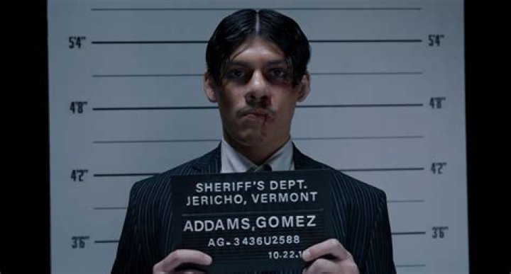 Wednesday Netflix Young Gomez Addams Mugshot
