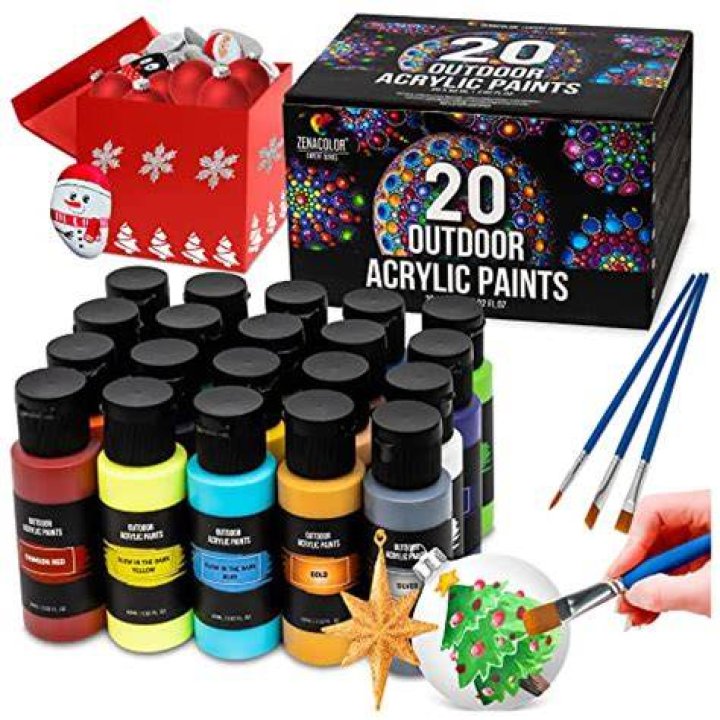 Zenacolor Outdoor Acrylic Paints